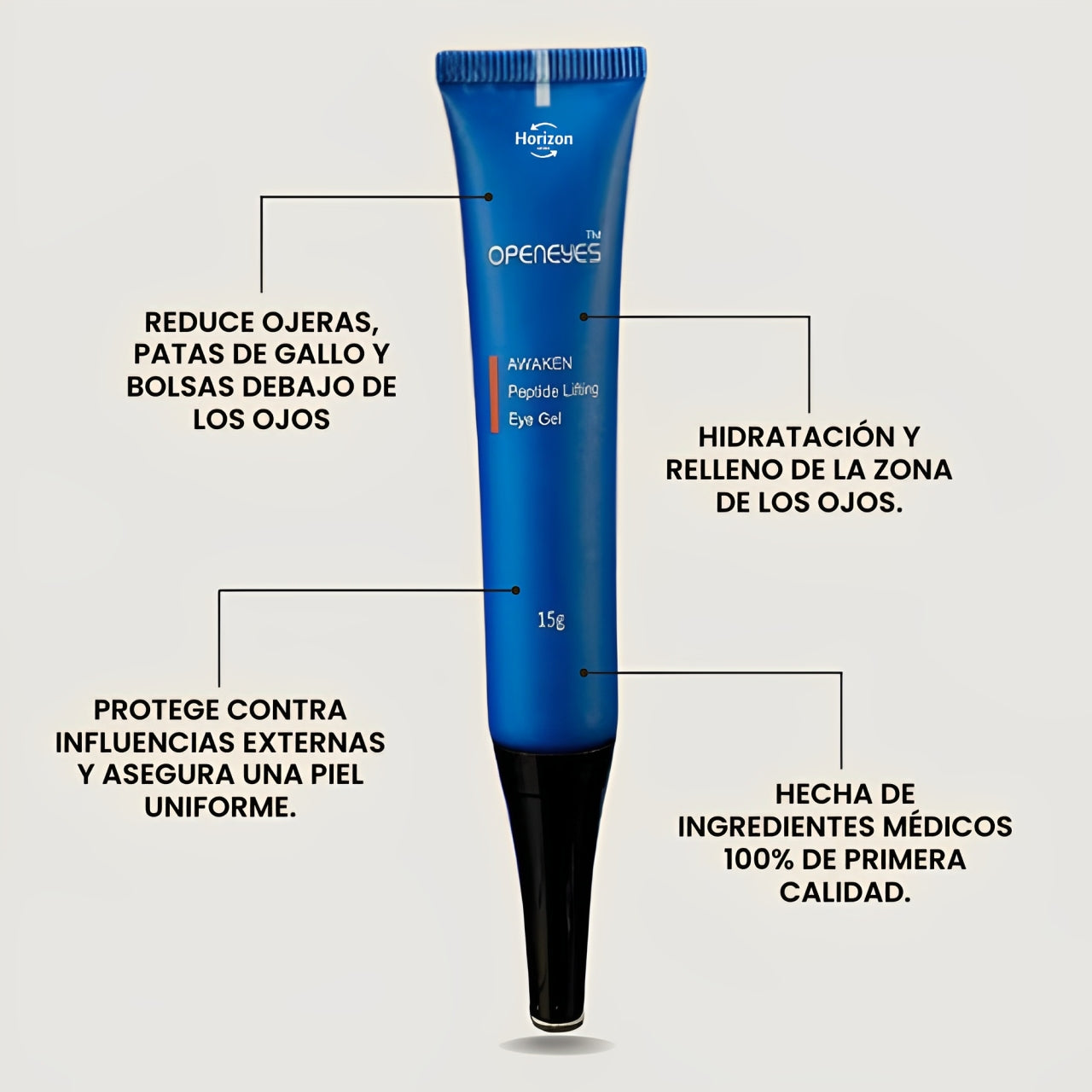 OpenEyes™ Ojos brillantes en ¡Menos de 15 minutos! - Entrega en 24h hábiles