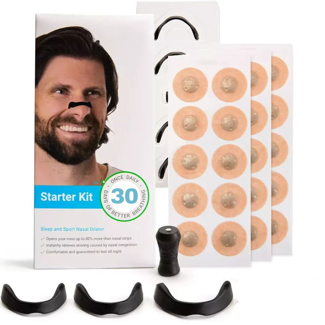 HydraClean™ - x30 Tiras Nasales Anti Ronquidos