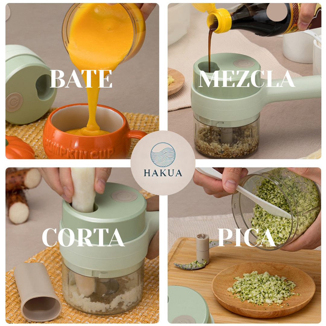 HAKUA™️ - ¡ El Cortador 4 en 1 que Revoluciona tu Cocina !