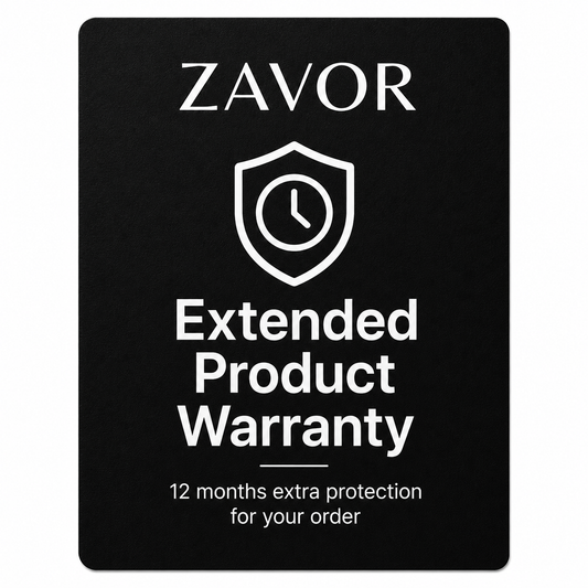 ZAVOR Warranty Extended